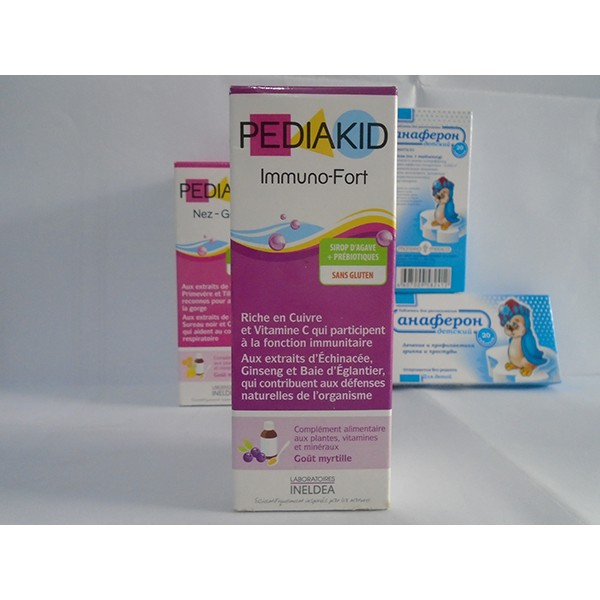 [ CHÍNH HÃNG] Vitamin Pediakid Immuno-Fort Tăng Sức Đề Khàng Cho Bé