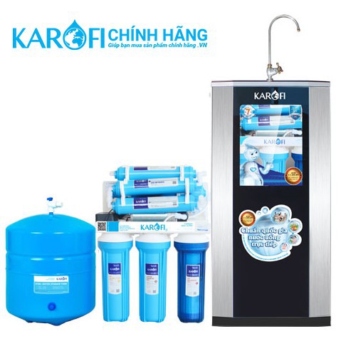 Máy lọc nước Karofi 8 cấp KT - ERO80 ♥ Máy Karofi 8c có tủ