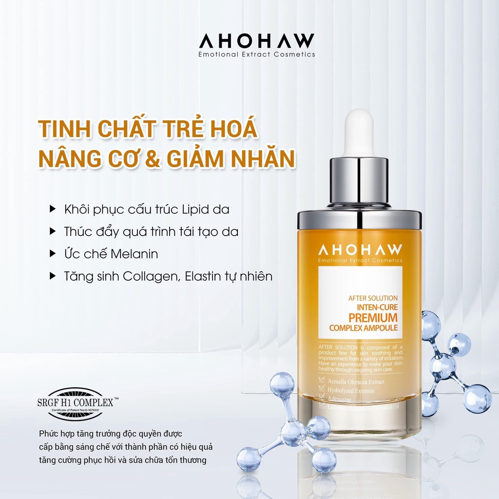 Tinh Chất Chống Lão Hóa Cao Cấp Ahohaw After Solution  - Hàng Chính Hãng
