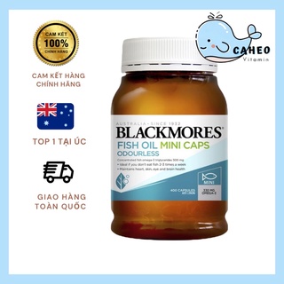 Dầu cá không mùi Fish Oil Blackmore Mini caps viên nhỏ