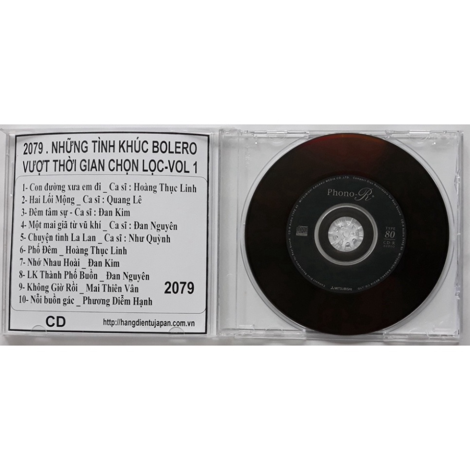 Bộ 8 CD Bolero Tình khúc vượt thời gian như hình