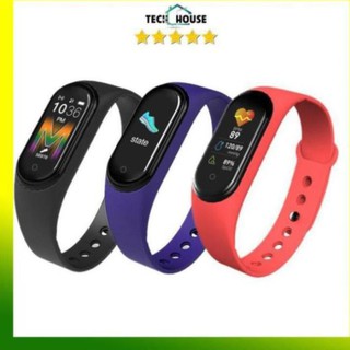 Đồng hồ thông minh M5 plus vòng đeo tay sức khỏe trẻ em đổi hình nền cá nhân đo nhịp tim