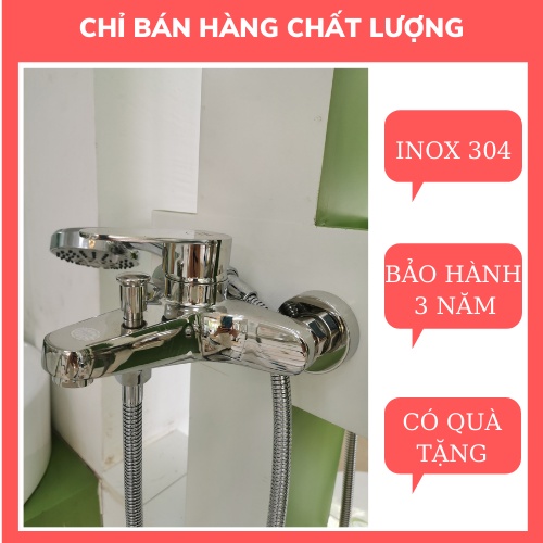 Sen tắm nóng lạnh inox 304 cao cấp BẢO HÀNH 3 NĂM