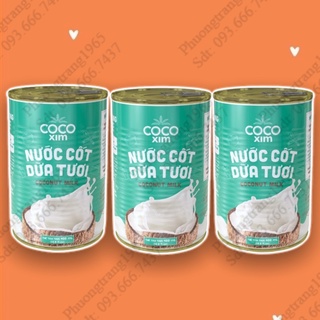 Nước cốt dừa tươi Cocoxim 400ml