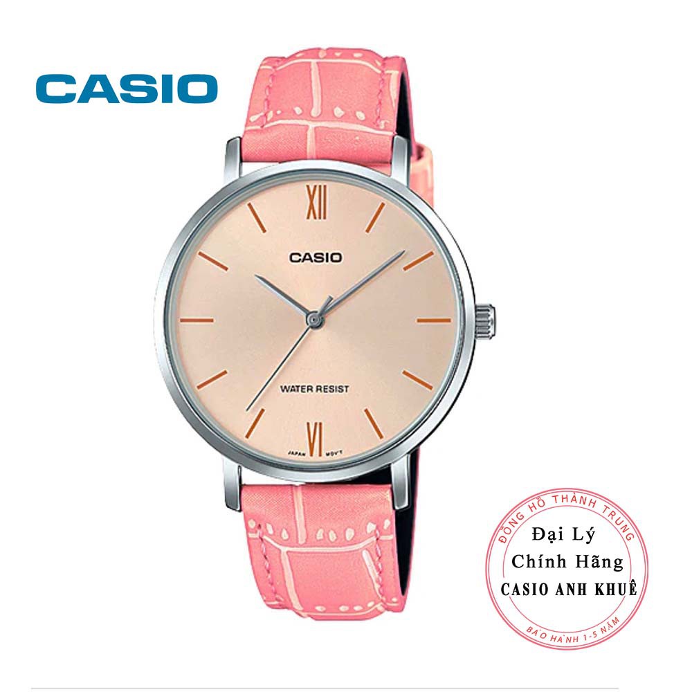 Đồng hồ nữ Casio LTP-VT01L-4BUDF dây da