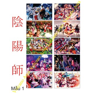 [Âm Dương Sư] Bộ hình dán Cẩu Cáo, Tỳ Tửu - Set sticker Onmyoji (có nhiều mẫu Anime, Manga, Game)