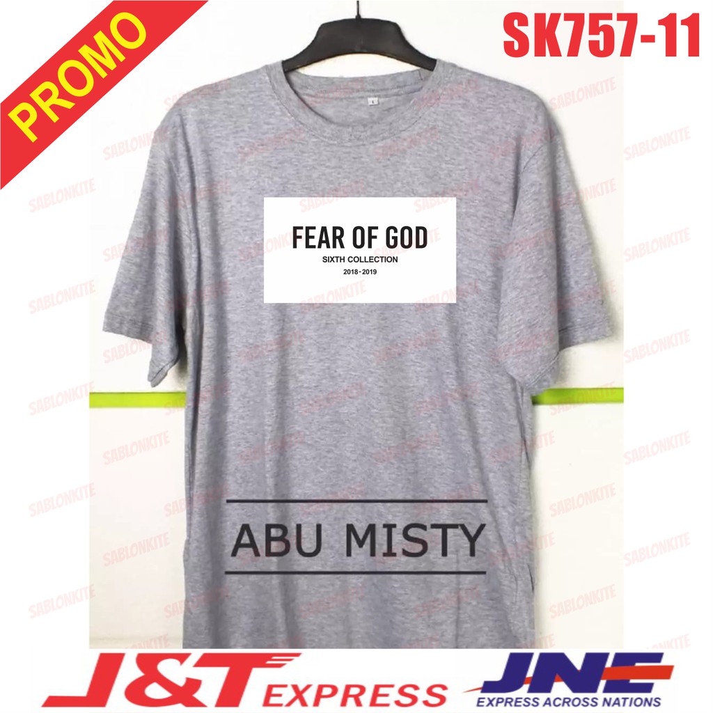 Áo Thun In Hình Suga Fear Of Godd Bts Sk757 Combed 30s