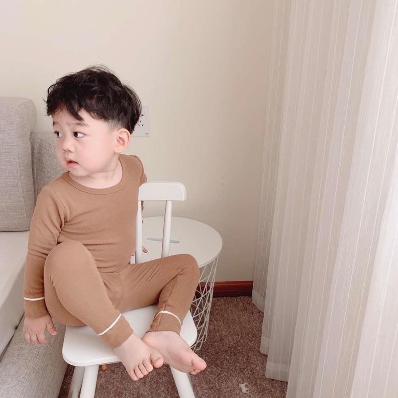 Xả kho bộ ngủ cotton cao cấp cho bé từ 6-17kg