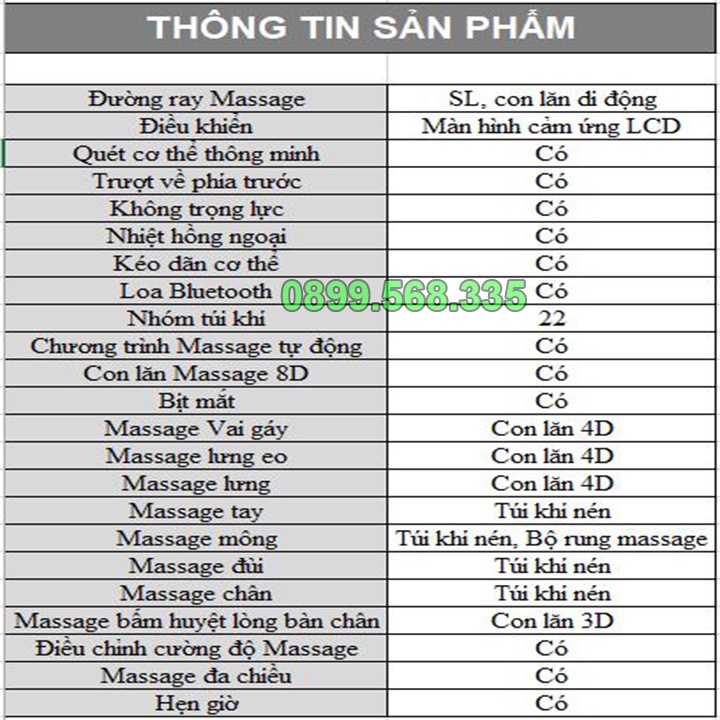 GHẾ MASSAGE TOÀN THÂN CAO CẤP MÀN HÌNH CẢM ỨNG GIẢ RẺ