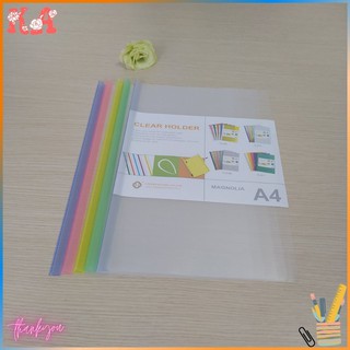 3 Chiếc File rút gáy, File kẹp tài liệu bìa trong A4 | Shopee Việt Nam