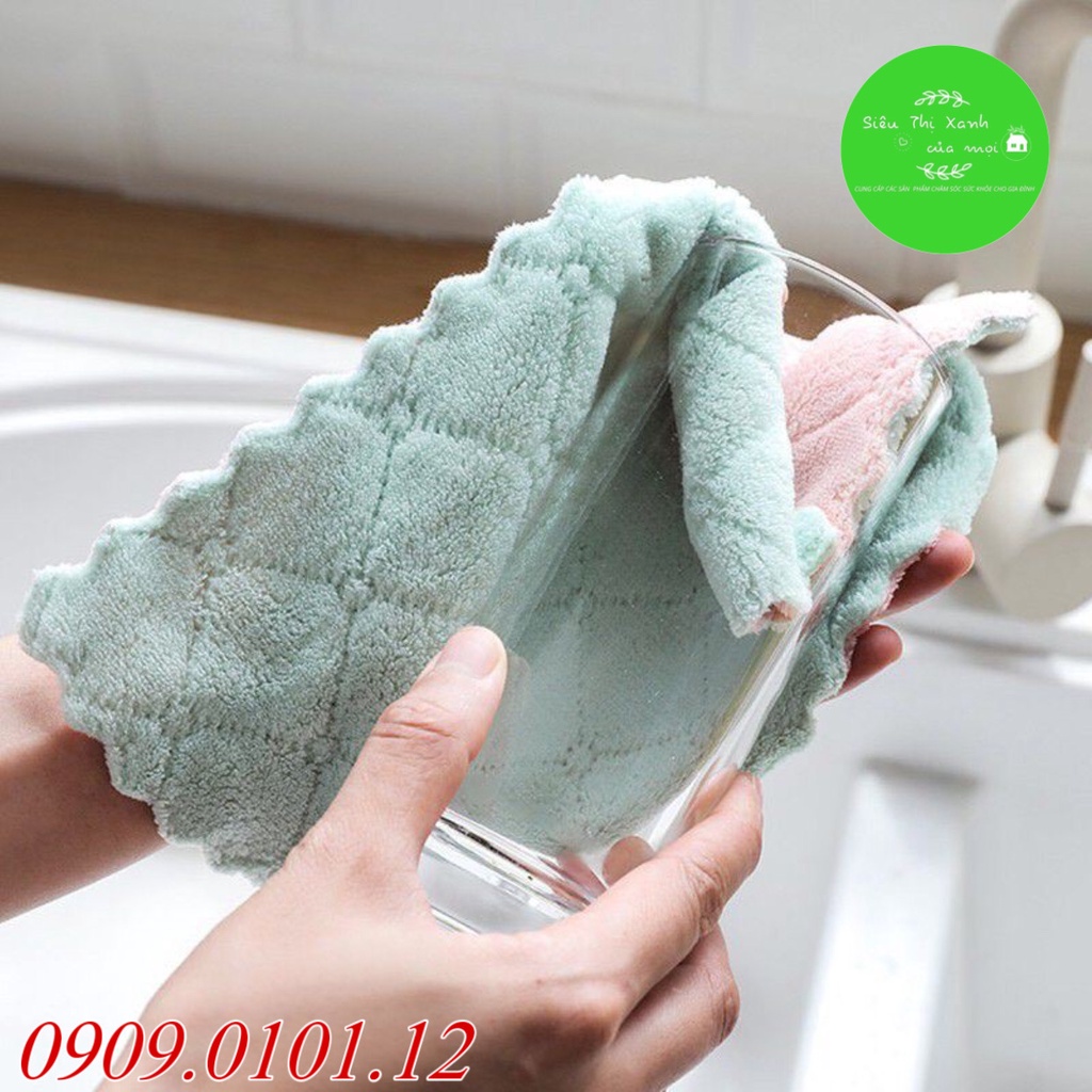 Khăn lau tay nhà bếp siêu thấm hút, khăn lau tay đa năng mềm mại, miếng vệ sinh nhà bếp