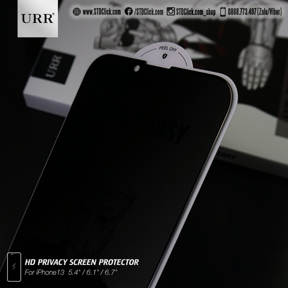KÍNH CƯỜNG LỰC IPHONE 13 PRO MAX - 13 PRO - 13 URR AUTOBOT CHỐNG NHÌN TRỘM CHÍNH HÃNG HÀNG CHUẨN