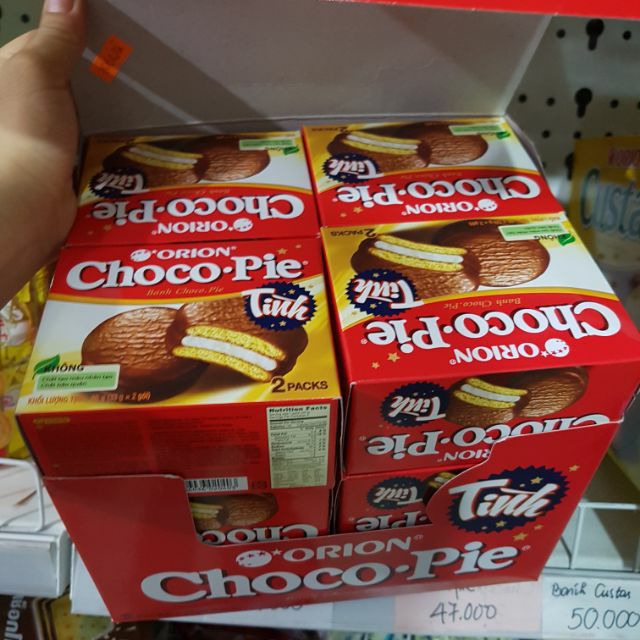 Chocopie hộp 2 chiếc 795g (12 hộp x 66g)