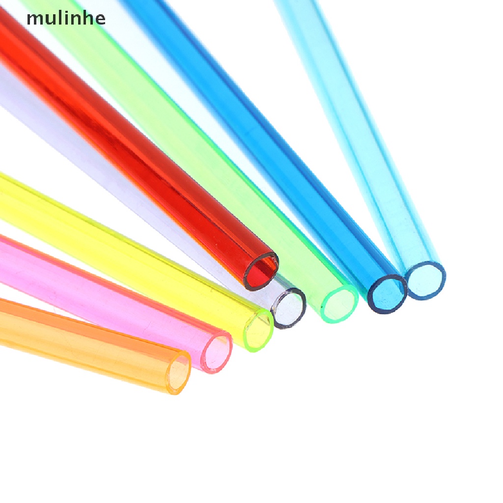 Set 8 Ống Hút Có Thể Tái Sử Dụng Hình Động Vật Cho Bé