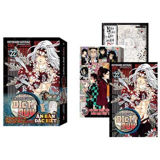 Truyện - Thanh Gươm Diệt Quỷ - Tập 20,21,22 ( Bản Đặc Biệt ) - Kèm Postcard - Nxb Kim Đồng