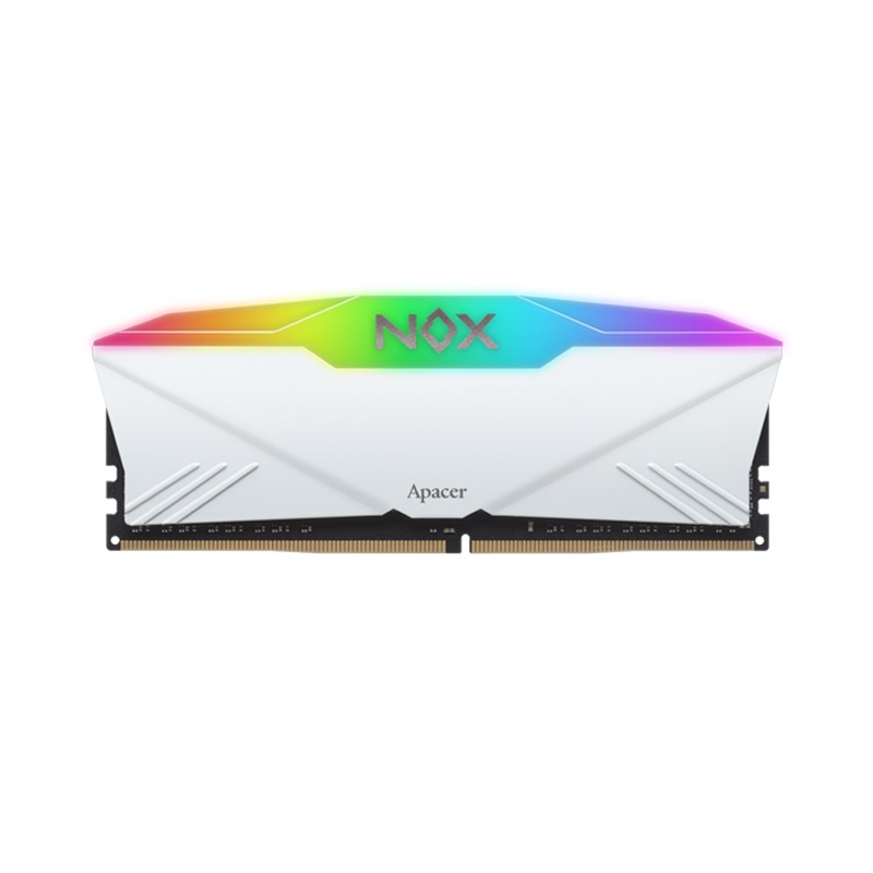 RAM DDR4 8G 3200 APACER NOX RGB WHITE NEW