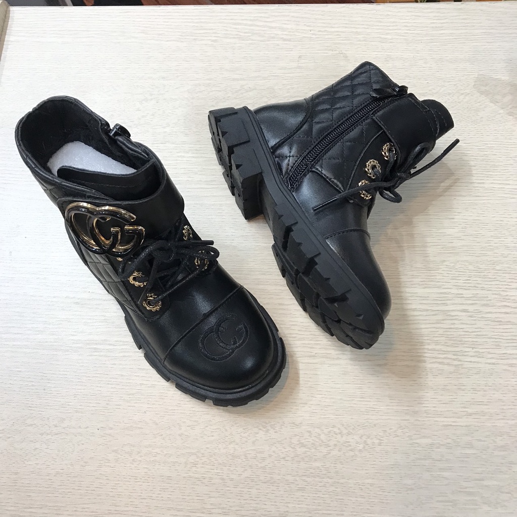 Giầy Bốt Trẻ Em Bé Gái Hàng QCCC