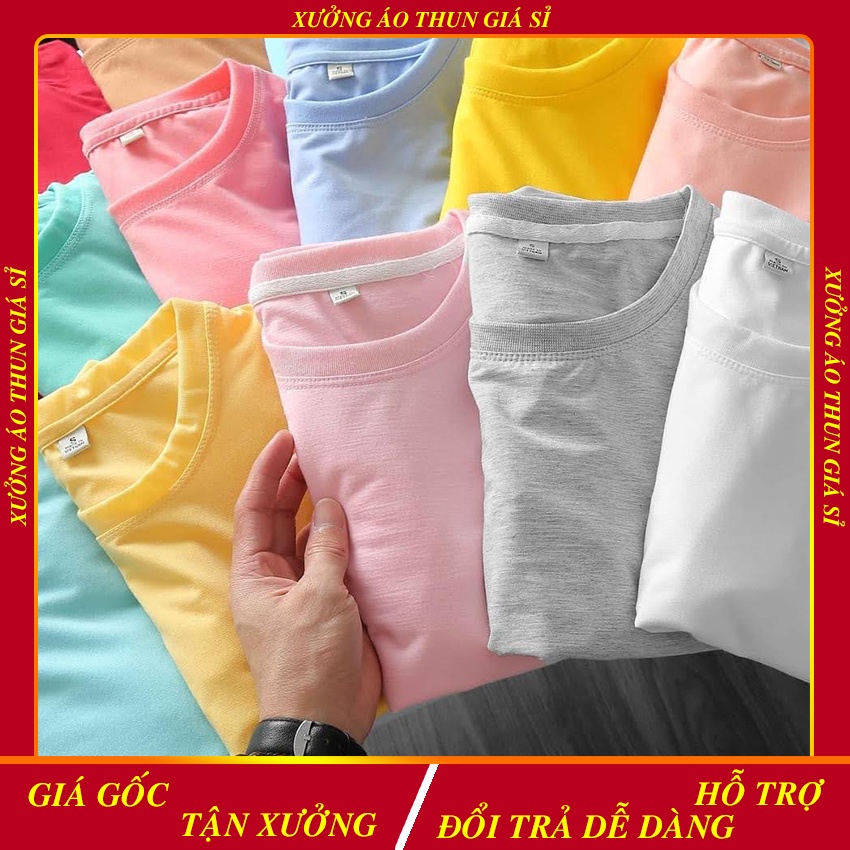 Áo thun nữ giá rẻ -  Áo phông trơn cổ tròn tay ngắn - ATTGS01