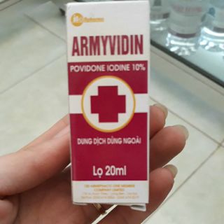 Combo 5 lọ Sát Khuẩn Vết Thương Povidone iodine 10%