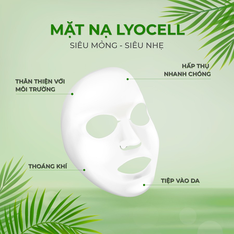 Combo 2 mặt nạ dưỡng da siêu dưỡng ẩm Lagivado Hydra Calming Facial Mask 23g/miếng | BigBuy360 - bigbuy360.vn