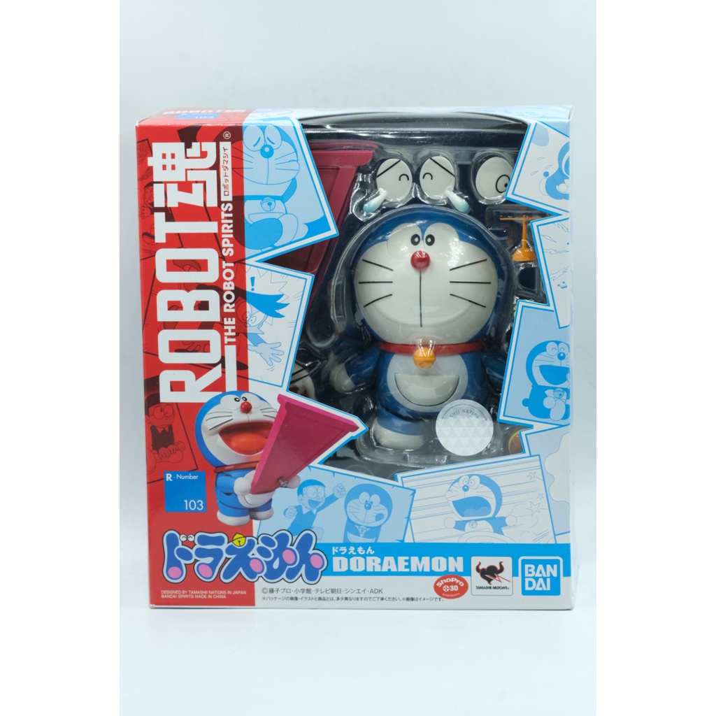 MÔ HÌNH Doraemon Robot Spirits Bản Hộp Mới 2022 cử động các khớp R-103 R103 CHÍNH HÃNG BANDAI Hàng new nguyên seal