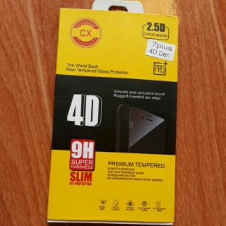 Cường lực Iphone7 Plus 4D full màn hình kèm phụ kiện