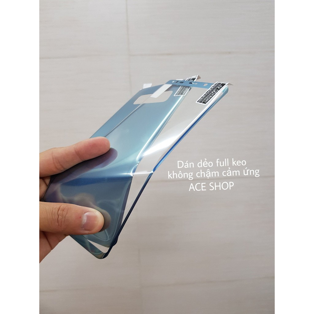 Cường lực dẻo Samsung Note 8, Note 9,S8,S8 Plus,S9,S9Plus,S7Edge nhiều màu ( mặt trước + mặt sau )