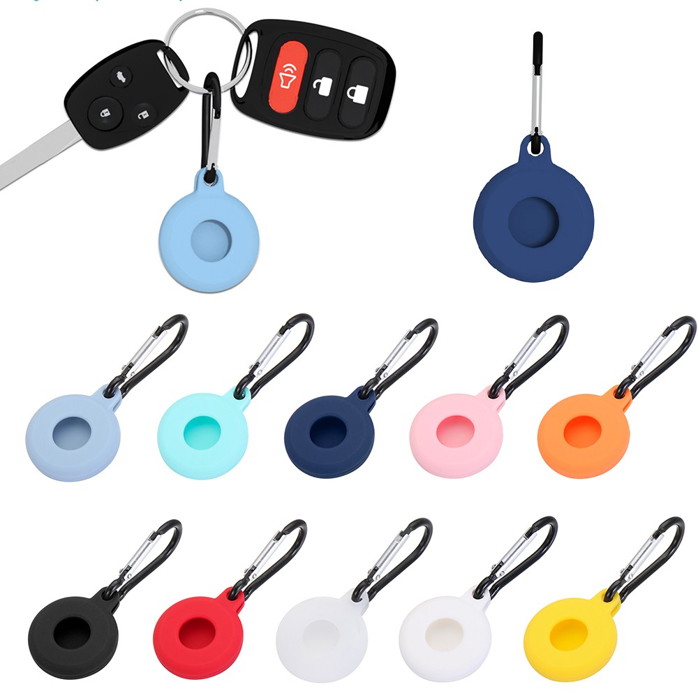 Vỏ Silicone Bảo Vệ Cho Tai Nghe Bluetooth Không Dây Có Móc Khóa Tiện Dụng