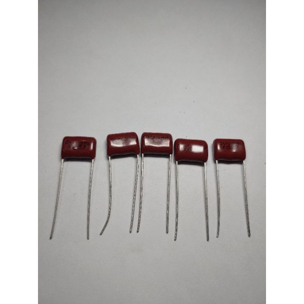 Tụ 102j 1250V 1nF màu nâu P10mm