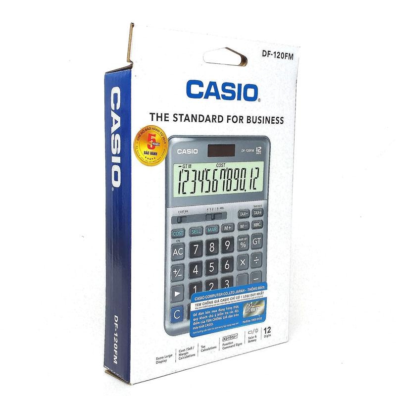 Máy Tính Casio DF - 120FM - 4549526701368