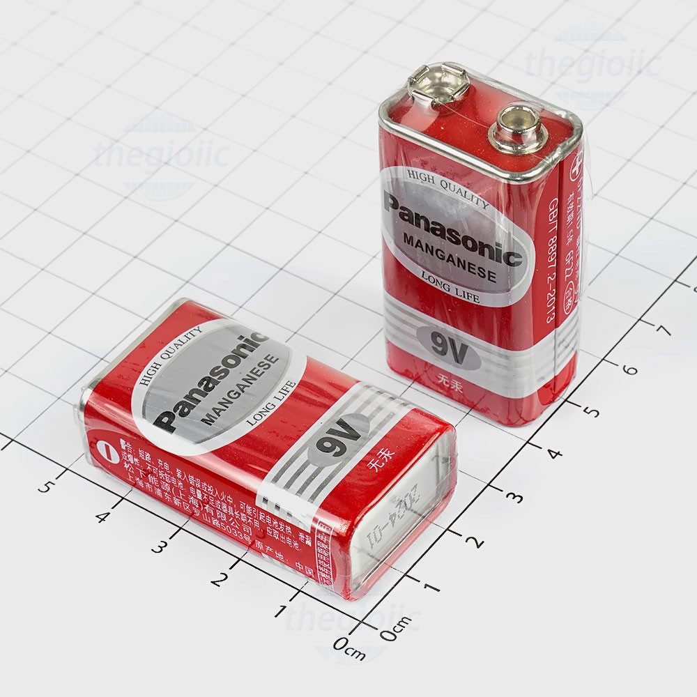 Pin 9v, pin 9v panasonic, pin mitsubishi (Giá đại lý)