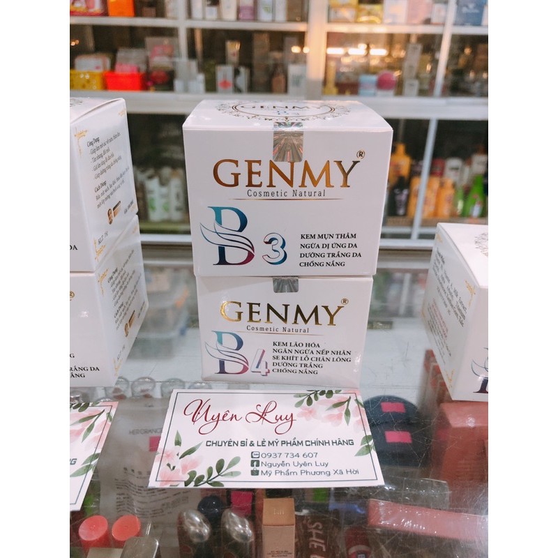 Kem Genmy 18g B1,2,3,4 (đã bán 709h)