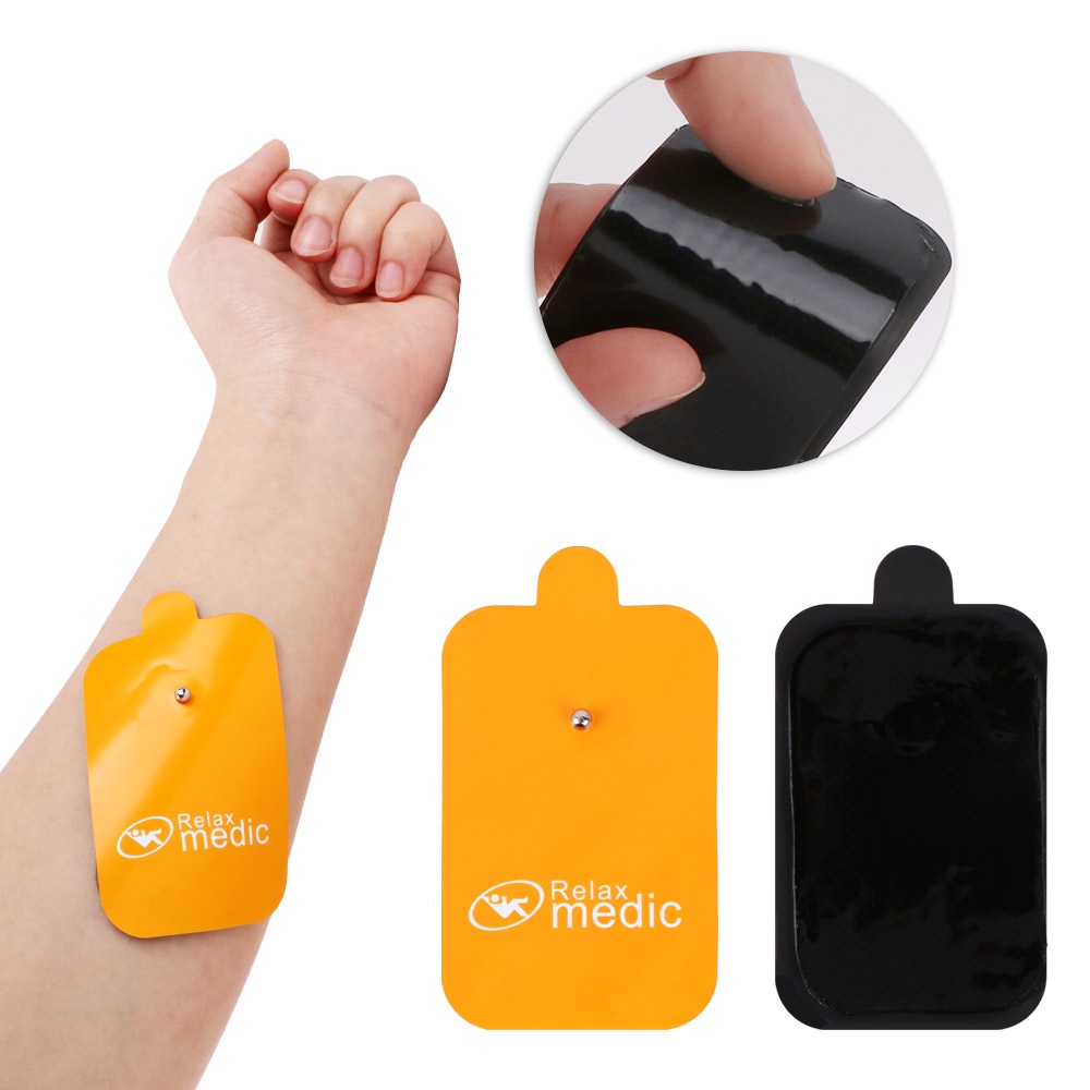 [Hàng mới về] Set 5/10 cặp miếng dán điện cực châm cứu mát xa cơ bắp giảm béo EMS Nerve TP03