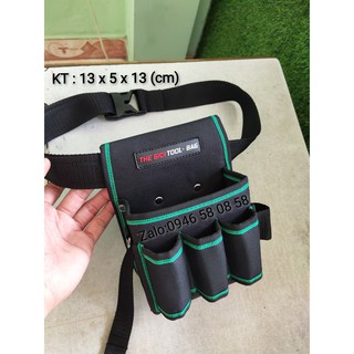 Túi đựng đồ nghề đeo hông TGTB-Y6 Green cao cấp