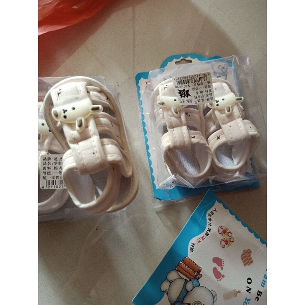 Dép tập đi cho bé trai bé gái đế mềm, size 13, 14, 15