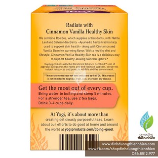 Trà Yogi Healthy Skin