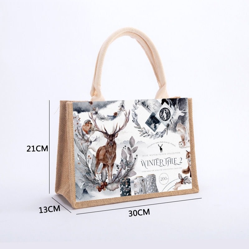 Túi tote, vải canvas, túi cói vintage thời trang dạo phố size lớn, tiện dụng bền đẹp