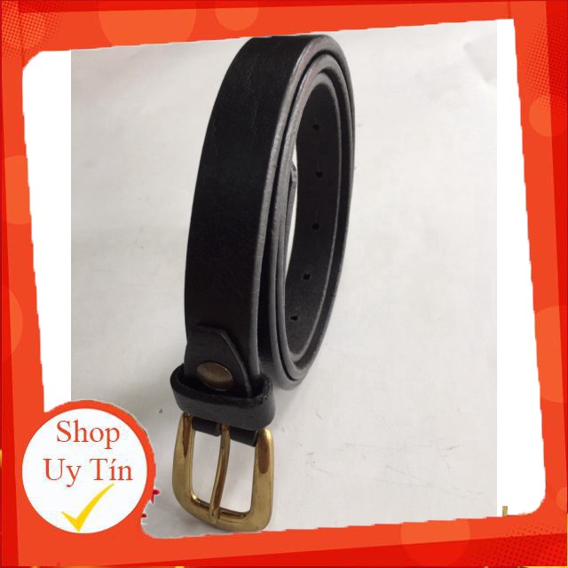 Thắt Lưng Dây Nịt Nữ HKT Shop Da Bò Thật Cao Cấp TL324 -Hàng nhập khẩu