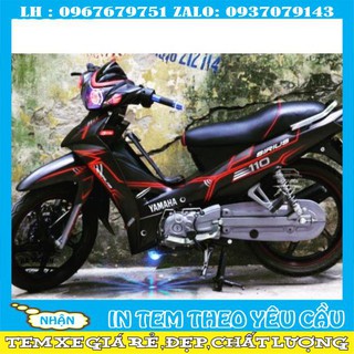 Tem trùm sirius decal nhám mờ