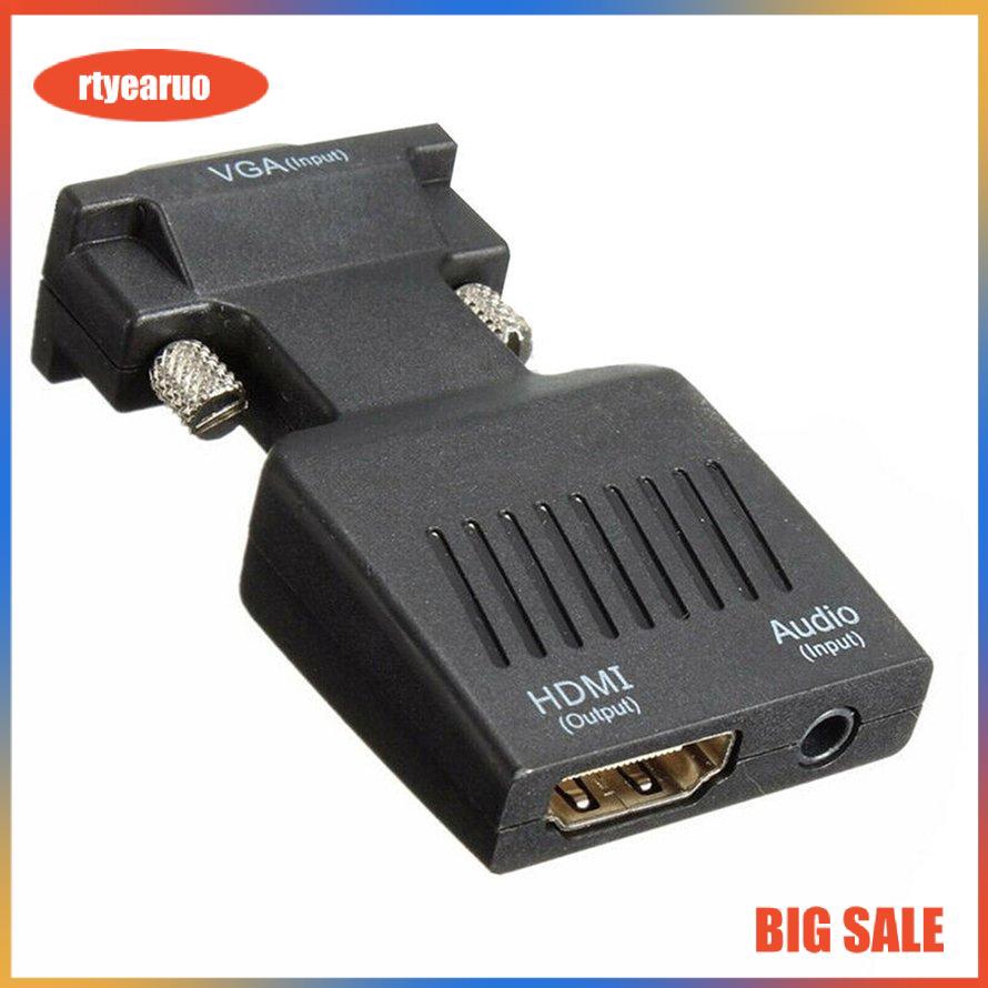 Đầu chuyển đổi tín hiệu từ VGA sang HDMI (Với cáp âm thanh và cáp micro USB) #8