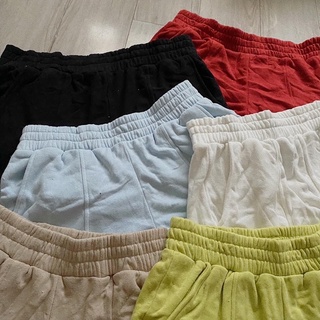Quần short thun da cá