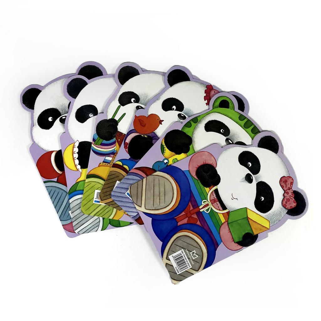 Sách - Bộ sách Gấu Trúc - Khơi dậy tiềm năng của bé (bộ 6q) | BigBuy360 - bigbuy360.vn