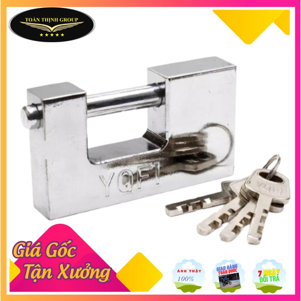 [Sale Sập Sàn] Ổ Khóa Chống Cắt Cầu Ngang YQFI Công Nghệ ITALY - Nhiều Kích Cỡ 80mm Và 90mm - Hợp Kim Siêu Bền Và Chắc