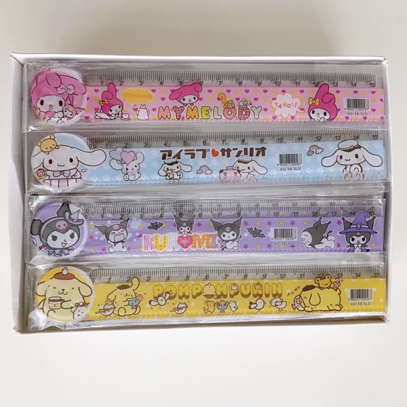 Thước kẻ Sanrio dài 15cm