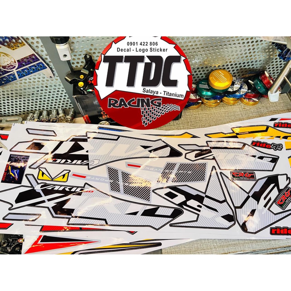 [ Giá 1 bộ ] Tem Decal Vario mẫu zin đủ màu ✌🇹🇭