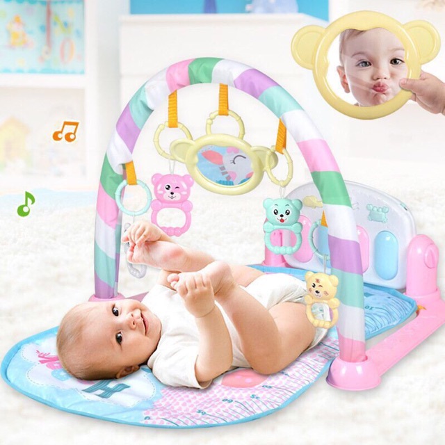 Thảm nằm chơi có nhạc cho bé