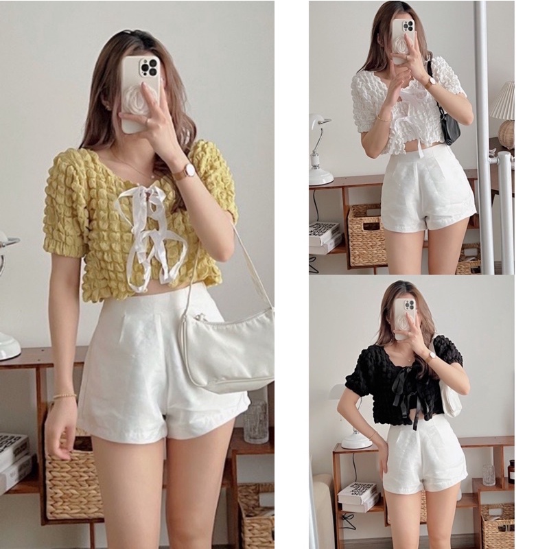 SET ÁO QUÂY MIX CADIGAN CHẤT XỐP HẠT SIÊU XINH