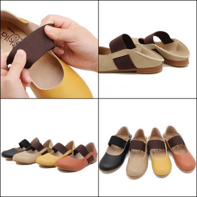【HÀNG ORDER】Giày da búp bê hiệu Kilakila xinh xắn Made in Japan