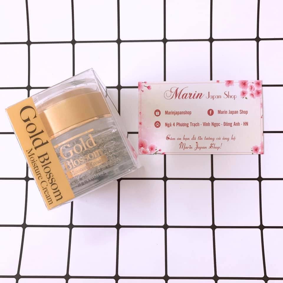 (SALE 2 triệu->299k)Kem Dưỡng Tinh Chất Vàng Gold Blossom Moisture Cream  (Made in Japan) Nhật Bản