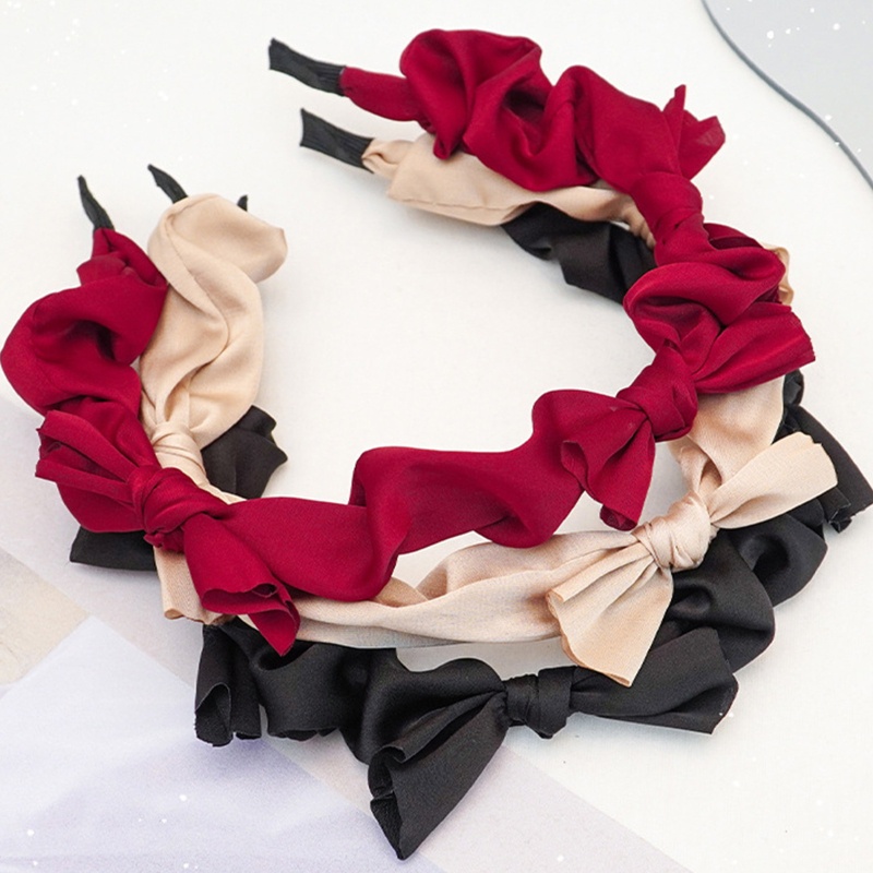 Flgo Băng Đô Nơ Ruy Băng Xếp Ly Thanh Lịch Trang Trí Sự Kiện Sân Khấu Trình Diễn Sân Khấu Đặc Biệt